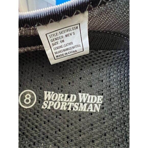 world wide sportsman mens shoes size 8M - Picture 6 of 6